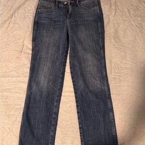 White House Black Market Indigo Straight Leg Jeans